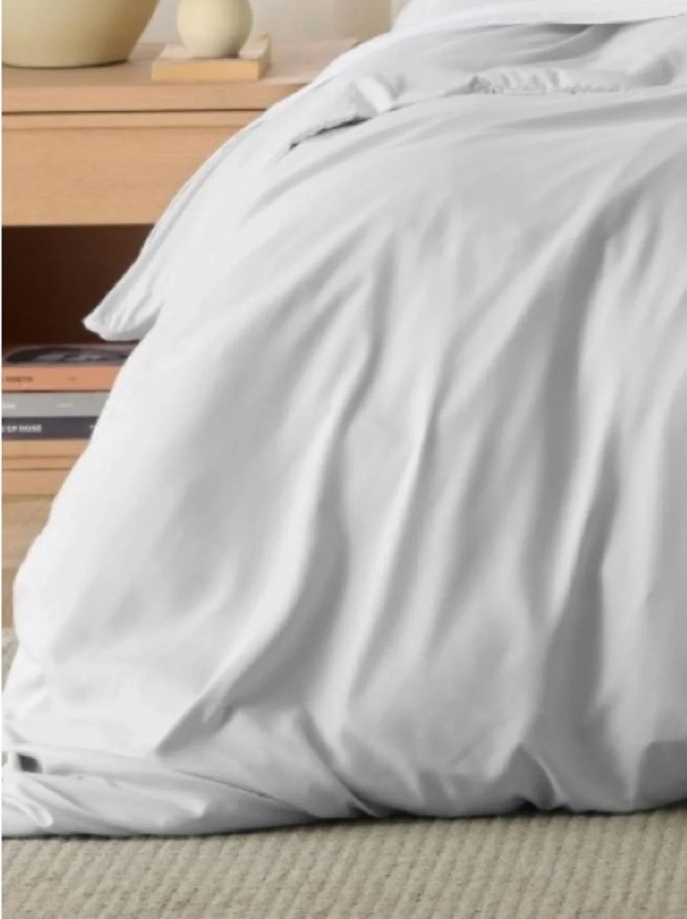 FULL Duvet Set 3Pc Ultra-Soft Microfiber - Silver Gray